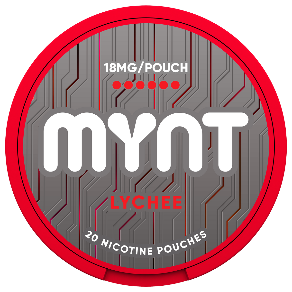 MYNT Lychee 18MG Nicotine Pouches