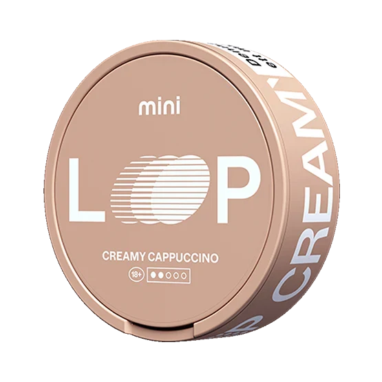 LOOP Creamy Cappuccino Mini 6.3MG Nicotine Pouches