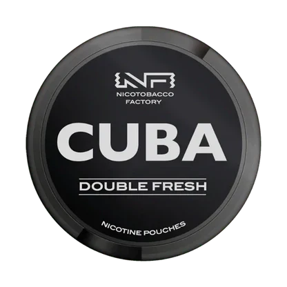 Cuba Black Double Fresh Nicotine Pouches