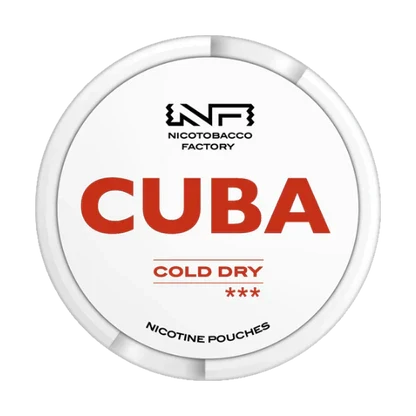 Cuba White Cold Dry Nicotine Pouches