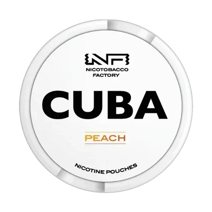 Cuba White Peach Nicotine Pouches