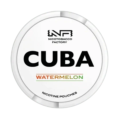 Cuba White Watermelon Nicotine Pouches