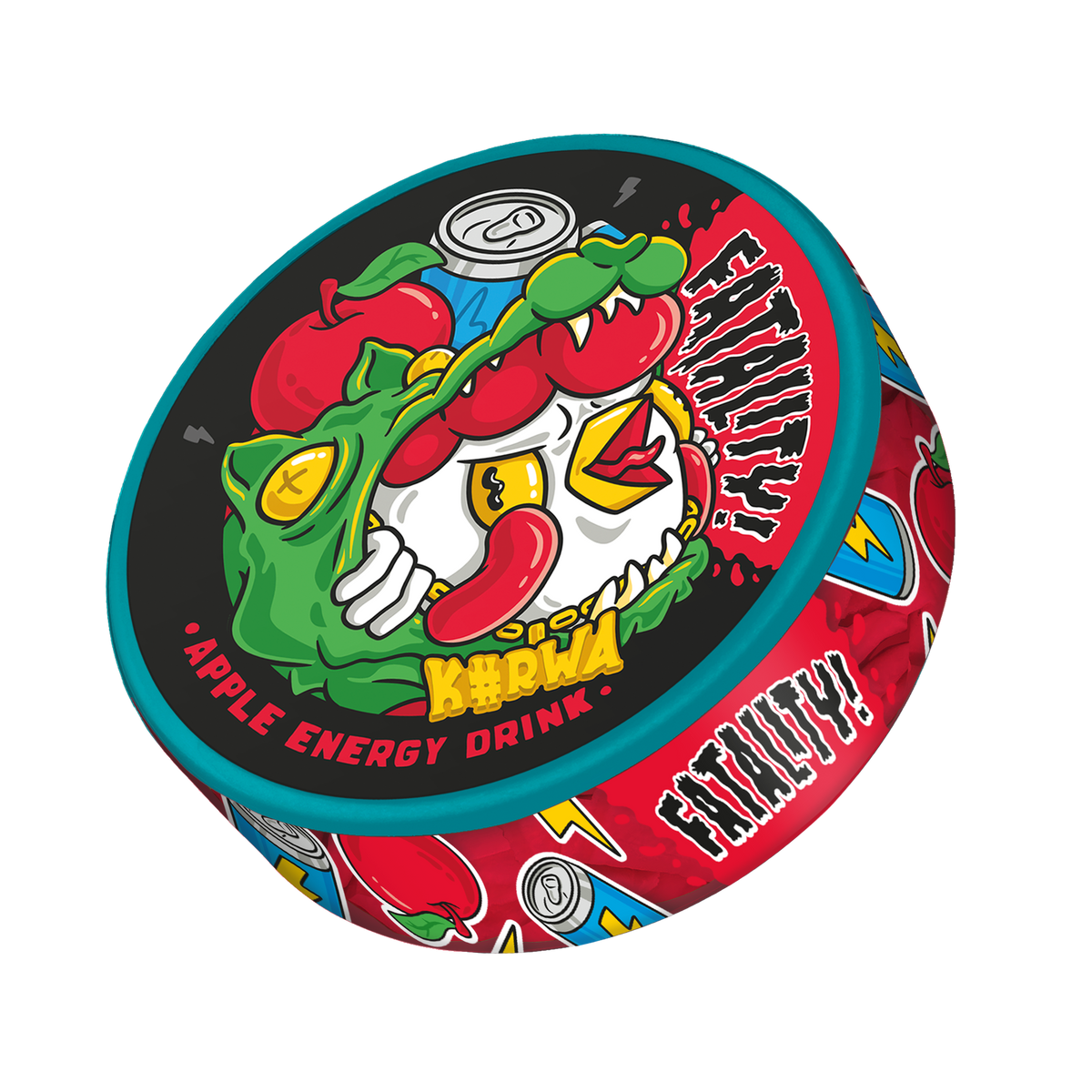 KURWA FATALITY Apple Energy Drink Nicotine Pouches