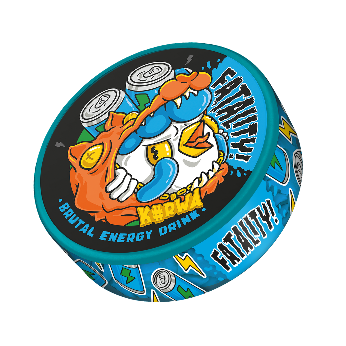 KURWA FATALITY Brutal Energy Drink Nicotine Pouches