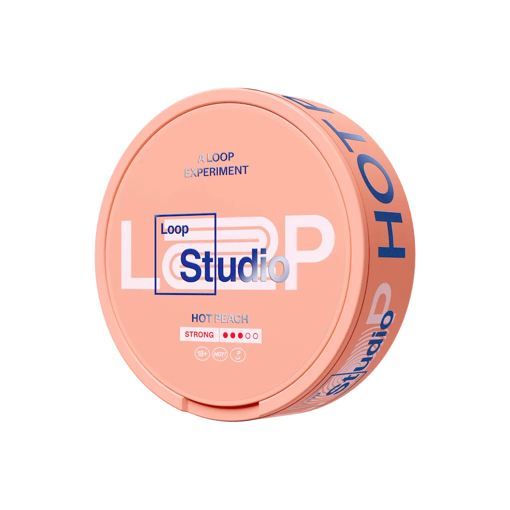 LOOP Hot Peach 8.9MG Nicotine Pouches