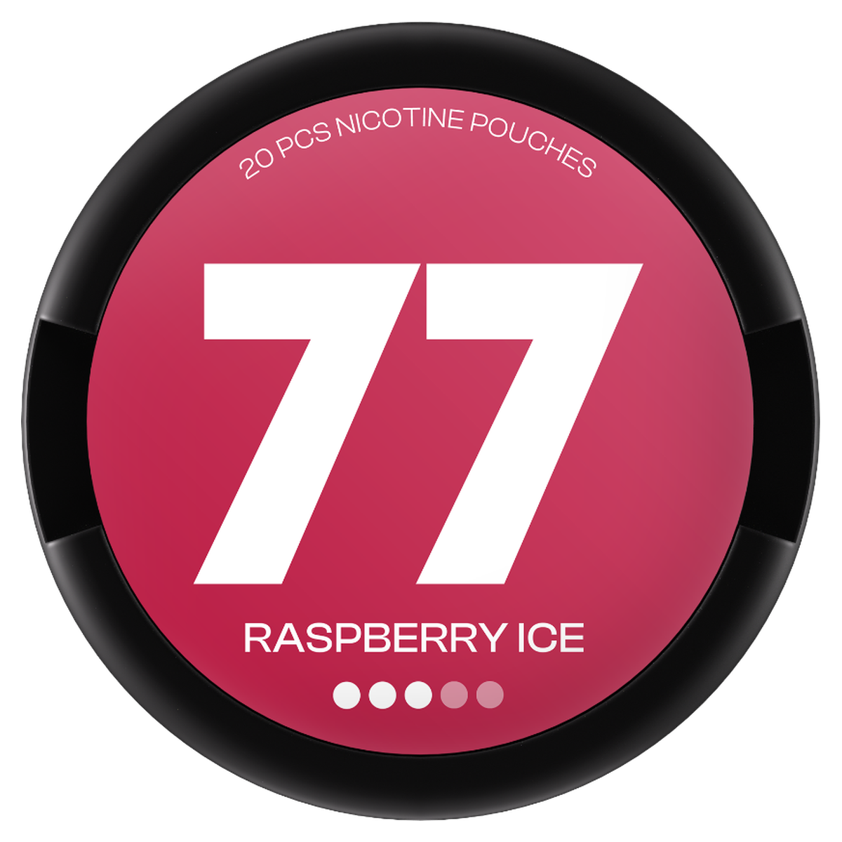 77 Raspberry Ice 10.4MG Nicotine Pouches