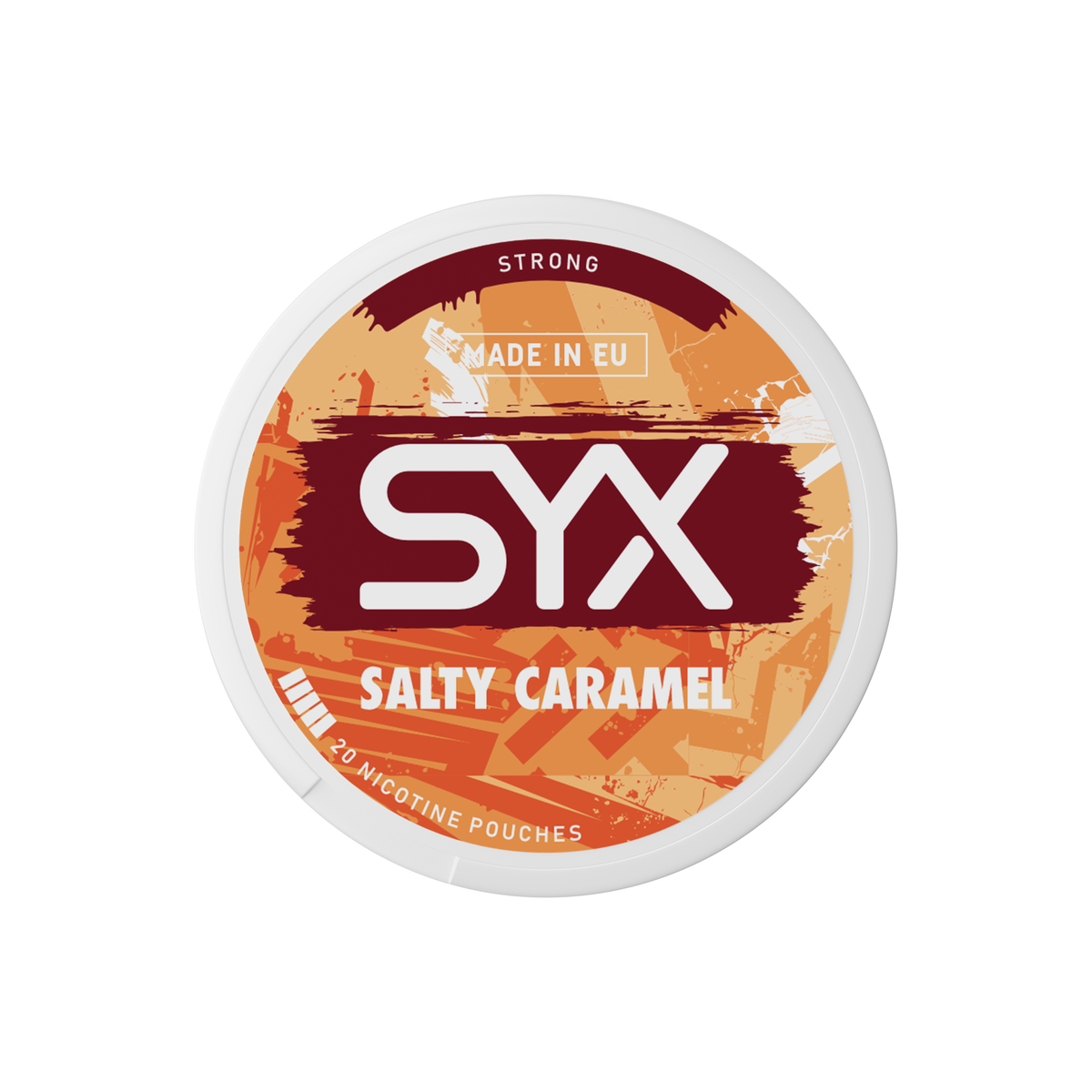 SYX Salty Caramel Strong 11.5MG Nicotine Pouches