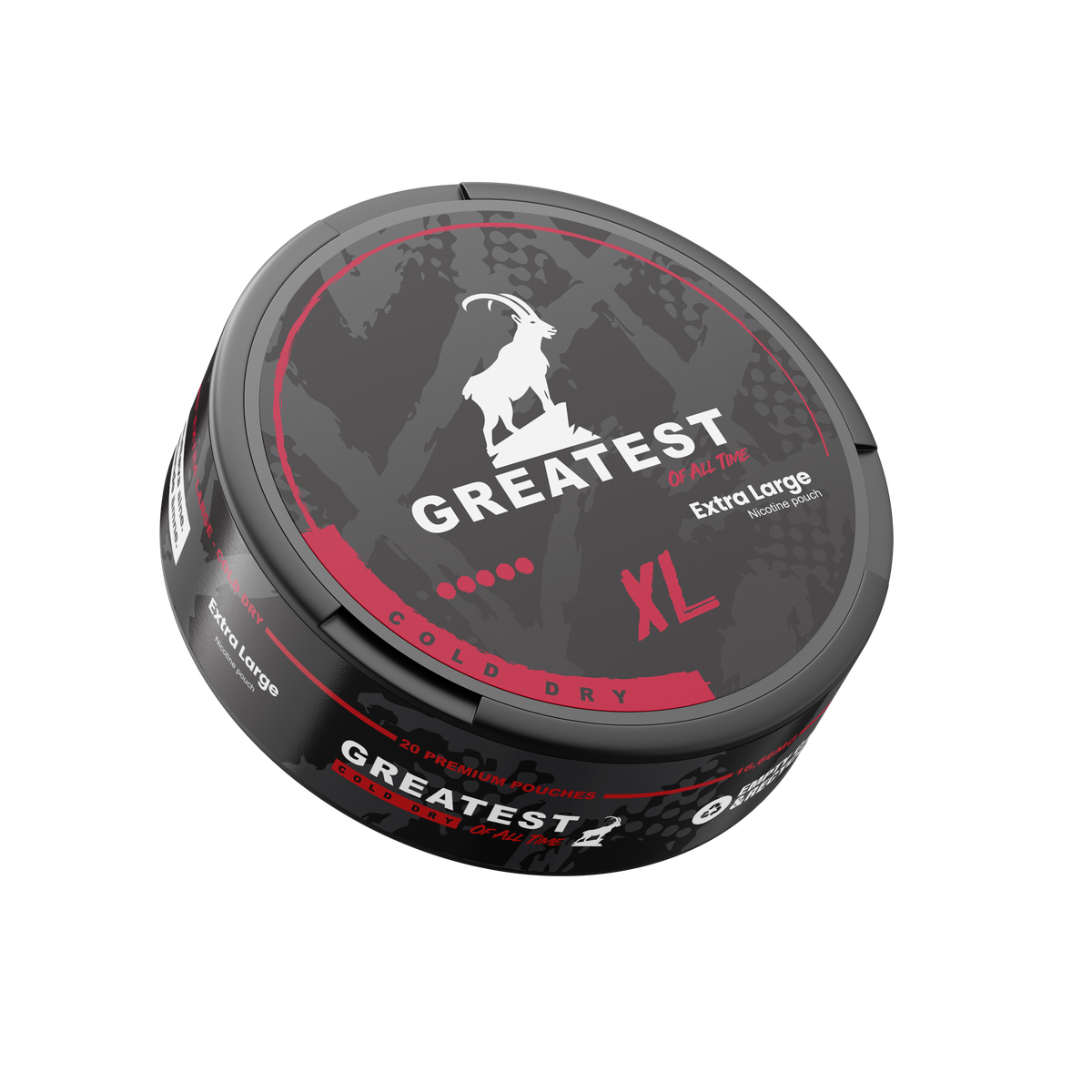 GREATEST Cold Dry Intense XL 13.3MG Nicotine Pouches