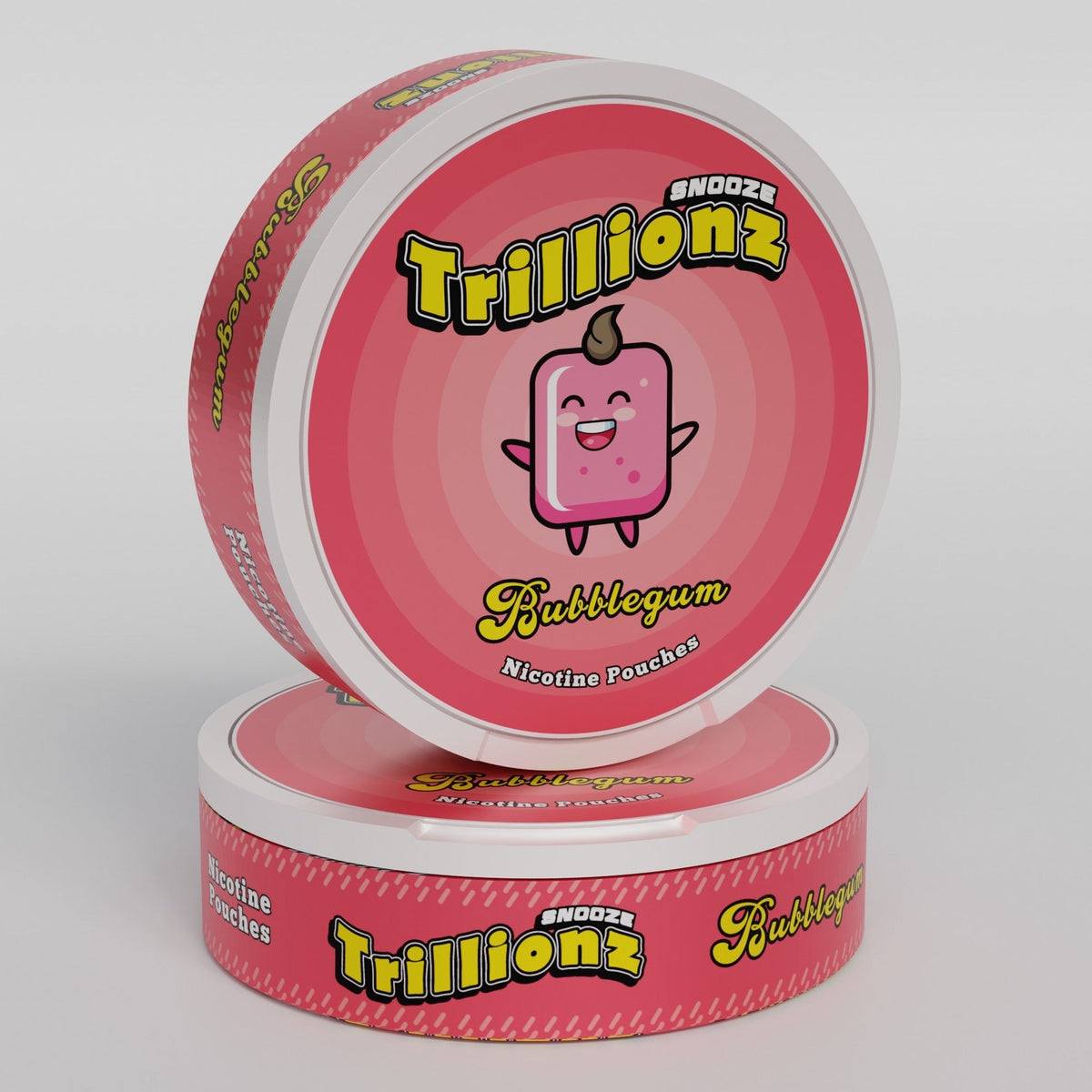 Snooze Trillionz Bubblegum Nicotine Pouches