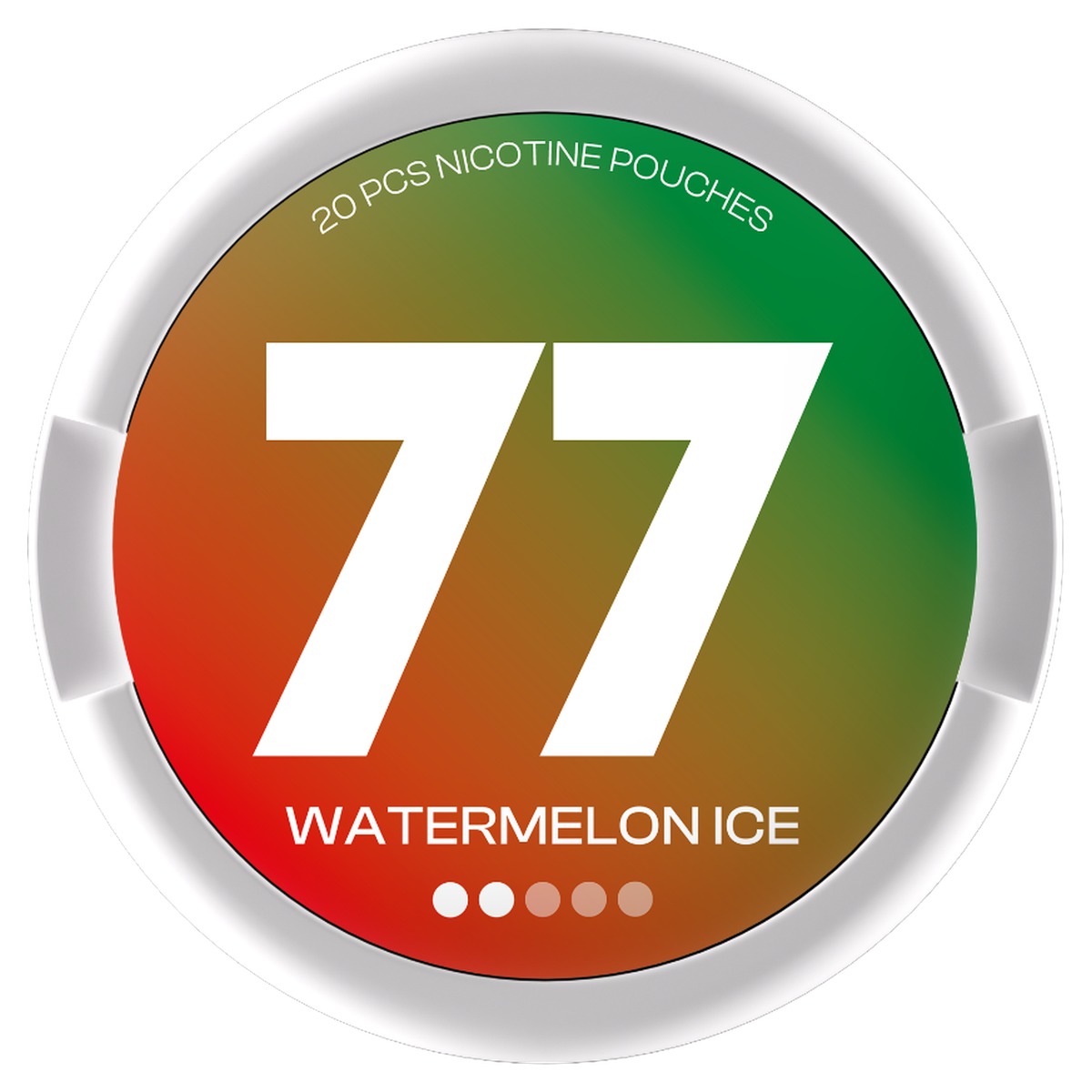 77 Watermelon Ice 5.2MG Nicotine Pouches