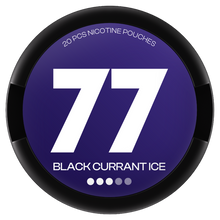 77 Blackcurrant Ice 10.4MG Nicotine Pouches