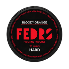 FEDRS Bloody Orange Hard 75MG Nicotine Pouches