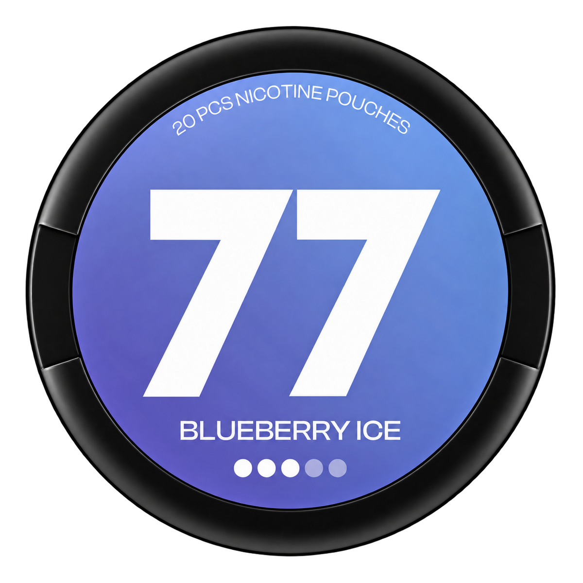 77 Blueberry Ice 10.4MG Nicotine Pouches