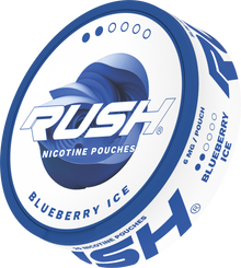 RUSH LIGHT Blueberry Ice 6MG Nicotine Pouches