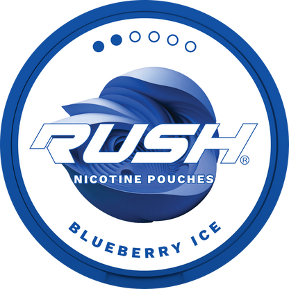 RUSH LIGHT Blueberry Ice 6MG Nicotine Pouches