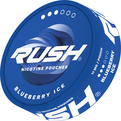 RUSH PRO Blueberry Ice 11MG Nicotine Pouches