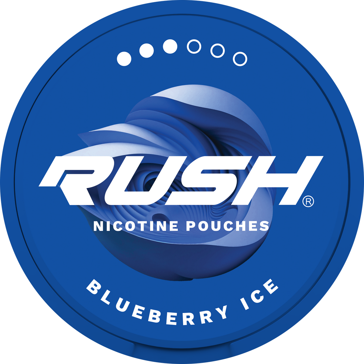 RUSH PRO Blueberry Ice 11MG Nicotine Pouches