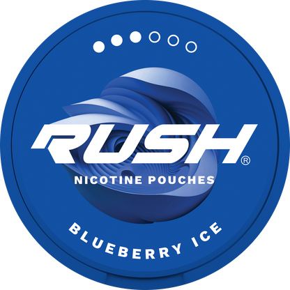 RUSH PRO Blueberry Ice 11MG Nicotine Pouches
