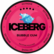 Iceberg Extreme Bubblegum 40mg (50mg/g) Nicotine Pouches