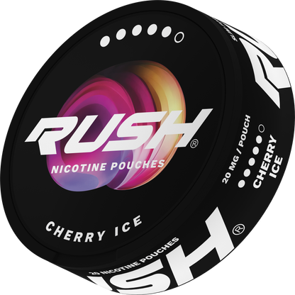 RUSH EXTREME Cherry Ice 20MG Nicotine Pouches