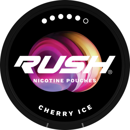 RUSH EXTREME Cherry Ice 20MG Nicotine Pouches