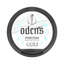 Odens Cold Portion Chew Bag Front View.