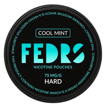 FEDRS BLACK Cool Mint Hard 75MG Nicotine Pouches
