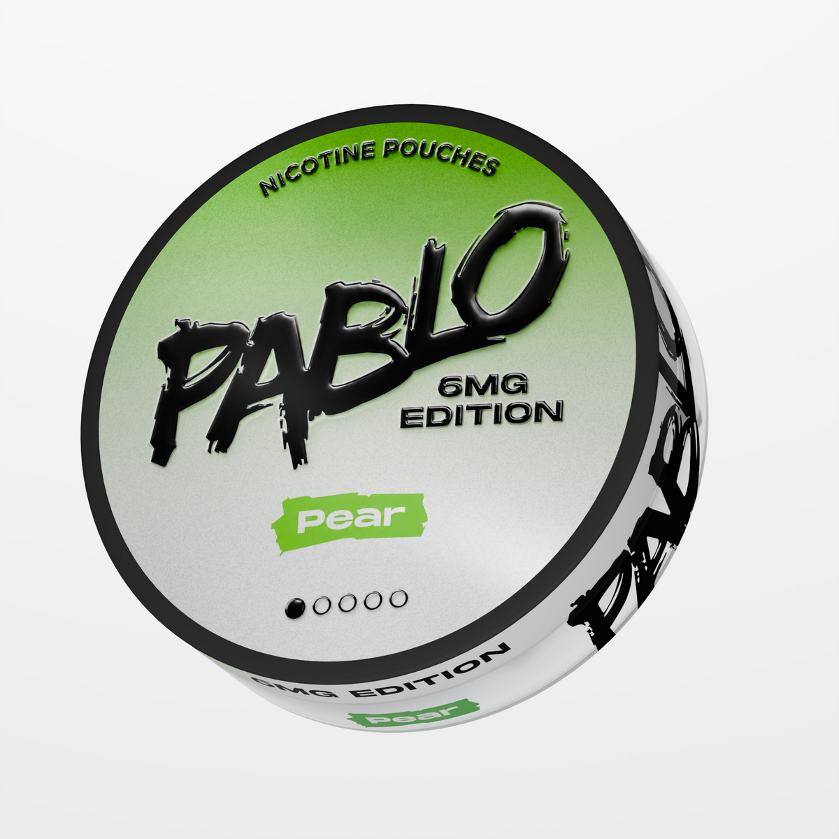 Pablo Pear 6MG Edition Nicotine Pouches Side View