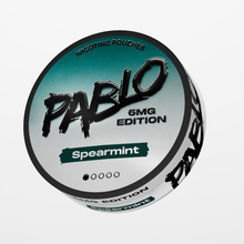 Pablo Spearmint 6MG Edition Nicotine Pouches Side View