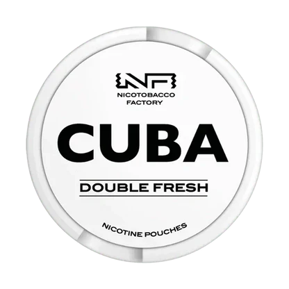 Cuba White Double Fresh Nicotine Pouches