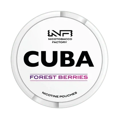 Cuba White Forest Berries Nicotine Pouches