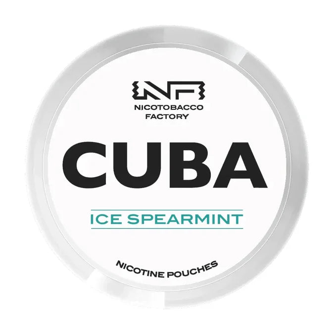 Cuba White Ice Spearmint Nicotine Pouches