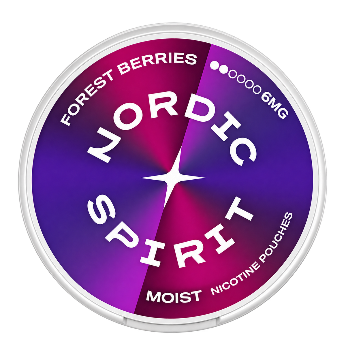 Nordic Spirit Forest Berries Moist 6MG Nicotine Pouches