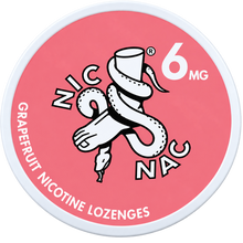 Nic Nac Grapefruit 6MG Nicotine Lozenges