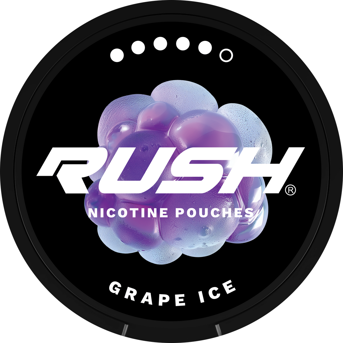 RUSH EXTREME Grape Ice 20MG Nicotine Pouches