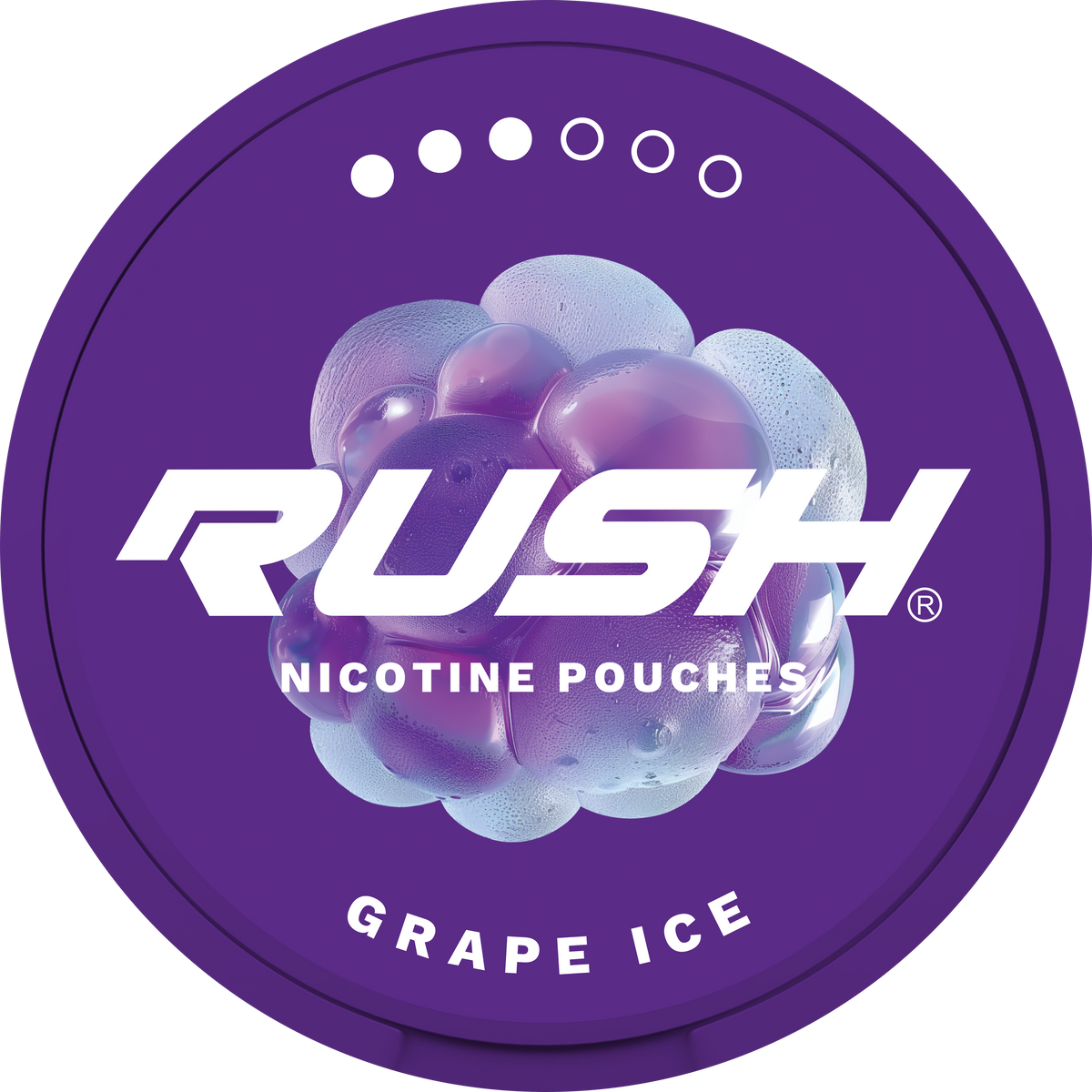 RUSH PRO Grape Ice 11MG Nicotine Pouches