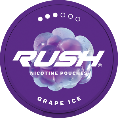 RUSH PRO Grape Ice 11MG Nicotine Pouches