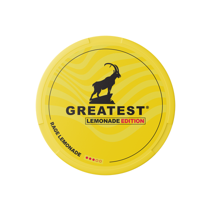GREATEST Rage Lemonade 10MG Nicotine Pouches