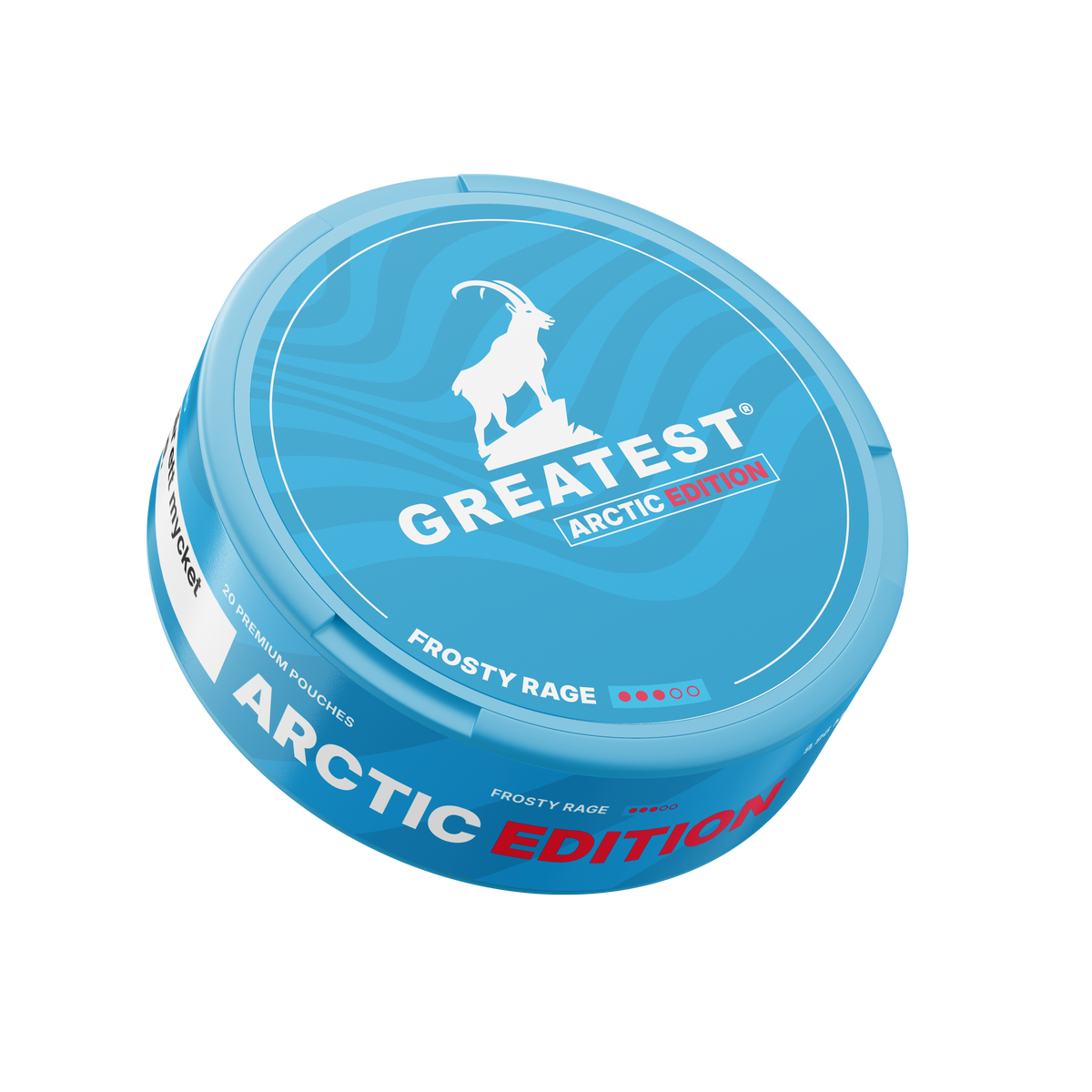 GREATEST Arctic Edition Frosty Rage 10MG Nicotine Pouches