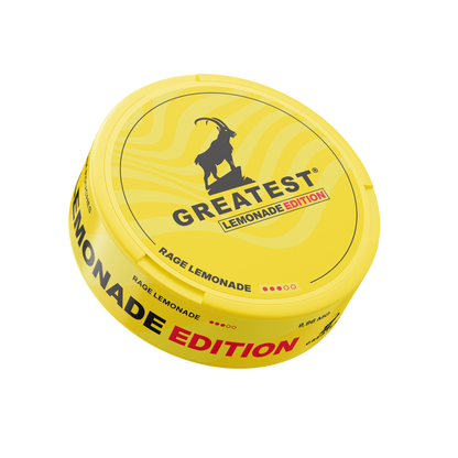 GREATEST Rage Lemonade 10MG Nicotine Pouches