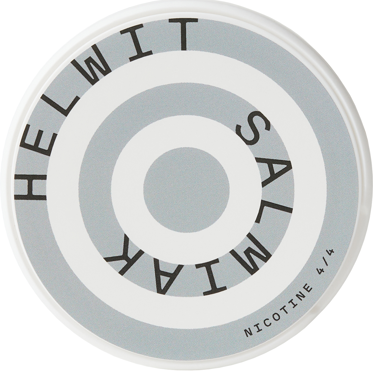 HELWIT Salmiak 4/4 6MG Nicotine Pouches