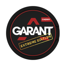 GARANT EXTREME Cherry 25MG (50MG/G) tobacco free nicotine pouches, 27 per can.