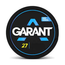 GARANT Ice Cool 15.4MG (35MG/G) tobacco free nicotine pouches, 27 per can.