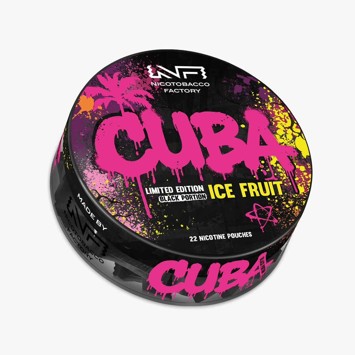 CUBA Ice Black Ice Fruit Limited Edition Nicotine Pouches