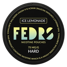 FEDRS BLACK Ice Lemonade Hard 75MG Nicotine Pouches