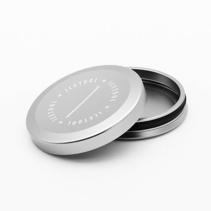 Icetool Mini Can Silver Nicotine Pouches Refill Tin Open View