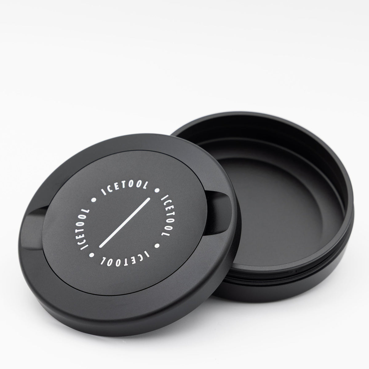 Icetool The Can Black Nicotine Pouches Refill Tins Open View