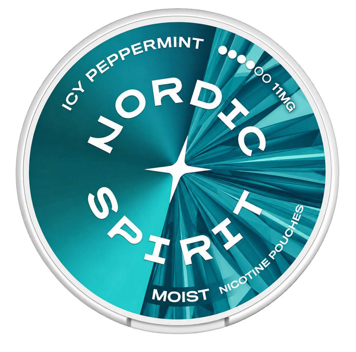Nordic Spirit Icy Peppermint Moist 11MG Nicotine Pouches