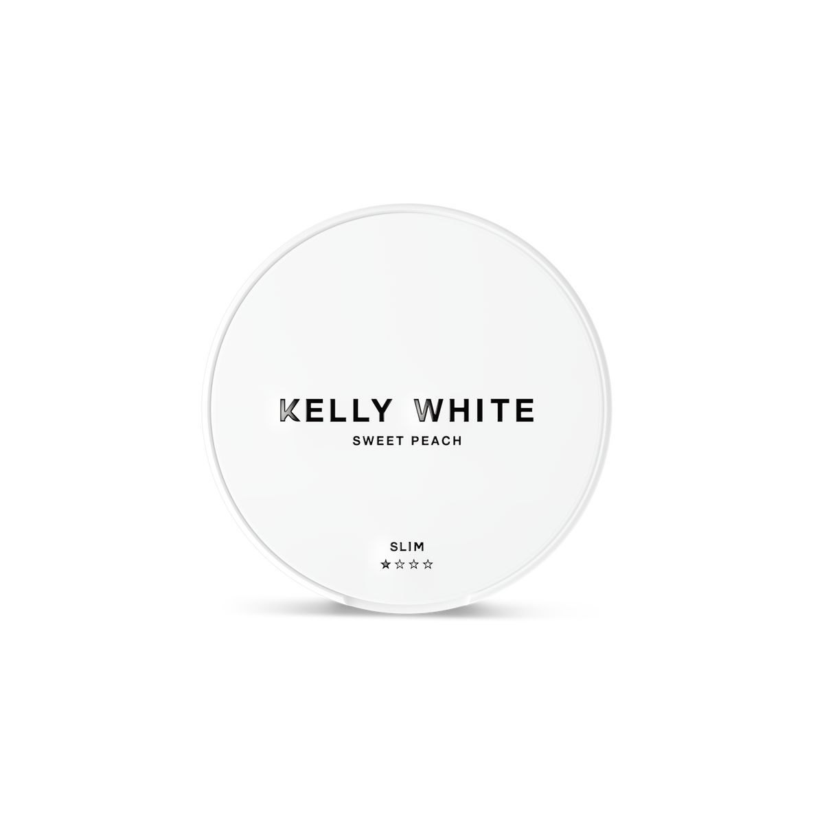 Kelly White Slim Sweet Peach Nicotine Pouches