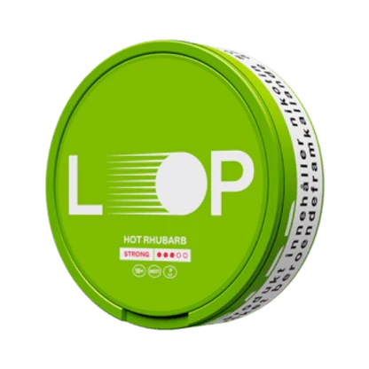 LOOP Hot Rhubarb 8.9MG Nicotine Pouches